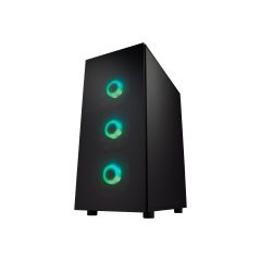 FSP CMT340 Plus / Mid tower / ATX / windowed side pa | POC0000108