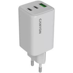 Canyon Wall Charger CU65ACC GaN 65W PD 3Port CNSCUW65ACC