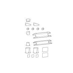 Ergotron LX Pro / Spare parts kit for wall arms / wh | 98-744-629