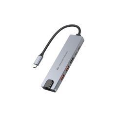 Conceptronic DONN29G 6-in-1 USB 3.2 Gen 2 Docking Station, 4K60Hz