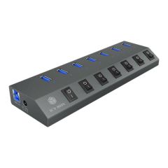 ICY BOX IBHUB1701C3 Hub 7 x SuperSpeed USB 3.0 IBHUB1701C3