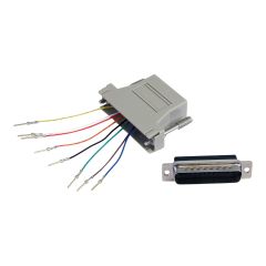 StarTech.com DB25 to RJ45 Modular Adapter / M/F / Seria | GC258MF