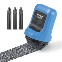 Trodat ID Protector Ink Roller Inkl. 3 Refill Inks Blac 199524