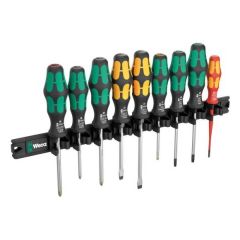 Wera 9650 Magnetic rail Kraftform screwdriver set, 9 pieces 05051012001