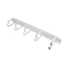 Alcasa GC-N0156 / Cable management panel / White / 1U / 1 pc(s)