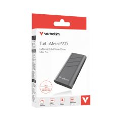 Verbatim TurboMetal SSD USB4 1TB / 1 TB / USB Type-C / US | 32021