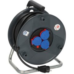 Brennenstuhl 1098490024, 3 AC outlet(s), Type E, Straight, 40 m