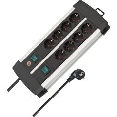 Brennenstuhl Premium Alu-Line Power Strip 8-way  1391000908