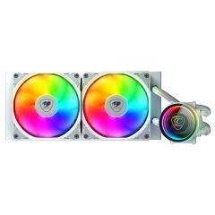 Cougar POSEIDON ELITE ARGB 240mm  ARGB AIO Liquid Cooler - White