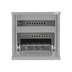 Digitus Cabinet wall mountable black, RAL 9005 6U DN10SET1B