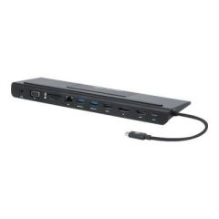 Manhattan USBC DockHub with Card Reader and MST, Ports 153478