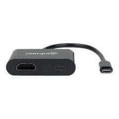 Manhattan USBC to HDMI and USBC (inc Power Delivery), 153416