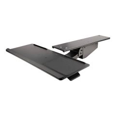 StarTech.com Under Desk Keyboard Tray, Full Motion & KBTRAYADJ2