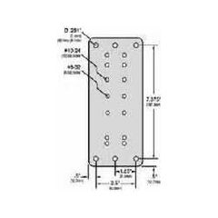 Ergotron - Wall mount plate - aluminium, image 