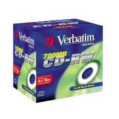 Verbatim - 10 x CD-RW - 700 MB 8x - 12x - jewel case, image 