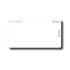 Seiko SLP-STAMP2 Adhesive labels  white 36 x 67mm, 620 label(s) ( 2 roll(s) x 310 ), image 