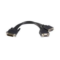 StarTech.com 30CM LFH 59 Male to Dual Female VGA DMS 59 Cable, image 