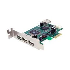 StarTech.com 4 Port PCI Express Low Profile High Speed USB Card, image 