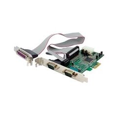 StarTech.com 2S1P Native PCI Express Parallel Serial Combo Card with 16550 UART (PEX2S5531P), image 