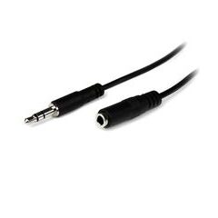 StarTech.com 1m Slim 3.5mm Stereo Extension Audio Cable - M/F  (MU1MMFS), image 