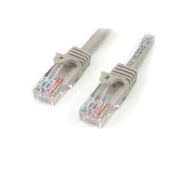 StarTech.com 15m Cat5e Gray Snagless RJ45 UTP Cat 5e Patch Cable (45PAT15MGR), image 