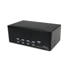 StarTech.com 4 Port Triple Monitor DVI USB KVM Switch with Audio & USB 2.0 Hub, image 