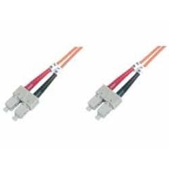 M-CAB - Network cable - SC multi-mode (M) - SC multi-mode (M) - 1 m - fiber optic - 50 / 125 micron - halogen-free, image 