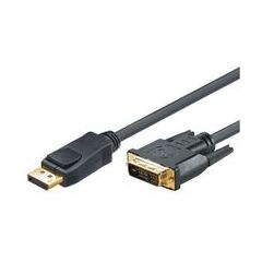 M-CAB  cable  DisplayPort (M) - DVI-D (M)  2m  moulded, thumbscrews, latched (7003470), image 