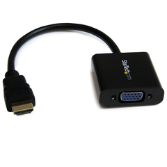 StarTech.com HDMI to VGA Adapter Converter for Desktop PC / Laptop  - 1920x1080, image 