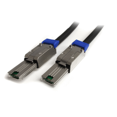 StarTech.com 1m External Mini SAS Cable - Serial Attached SCSI SFF-8088 to SFF-8088, image 