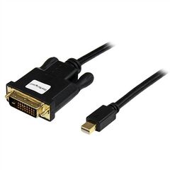 StarTech.com 1,8M Mini DisplayPort to DVI Adapter Converter Cable – Mini DP to DVI 1920x1200 - Black, image 