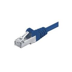 M-CAB  Network cable  RJ-45 (M) 7.5m  SF/UTP  CAT5e  moulded, snagless,  blue, image 