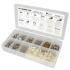 StarTech.com Deluxe Assortment PC Screw Kit - Screw Nuts and Standoffs, image 