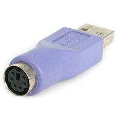 Replacement PS/2 Keyboard to USB Adapter - F/M, image 
