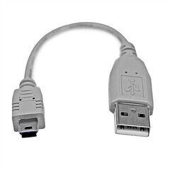 152.4mm Mini USB 2.0 Cable - A to Mini B, image 