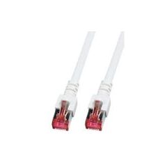 M-CAB  Patch cable  RJ-45 (M)  3m  SFTP  CAT6  halogen-free, booted,  white (3274), image 