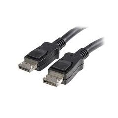 StarTech.com DisplayPort Cable with Latches, DisplayPort (M)  DisplayPort (M)  50cm  latched  black (DISPL50CM), image 