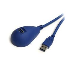 StarTech.com Desktop SuperSpeed USB 3.0 Extension Cable, 1.5m  blue, image 