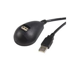 StarTech.com Desktop USB Extension Cable, A Male to A Female, 1.5m  black, image 