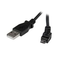 StarTech.com 1m Micro USB Cable - A to Up Angle Micro B, image 