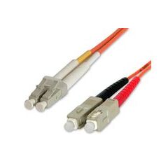 StarTech.com  LC multi-mode (M)  SC multi-mode (M)  2m  fibre optic  50 / 125 micron  (50FIBLCSC2), image 