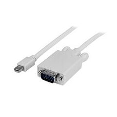 StarTech.com 91CM Mini DisplayPort to VGA Adapter Converter Cable – mDP to VGA 1920x1200 - White, image 