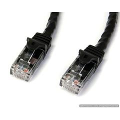 StarTech.com Gigabit Snagless RJ45 UTP Cat6 Patch Cable Cord 2m UTP,  moulded, snagless - black, image 