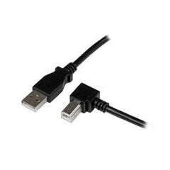 StarTech.com 3m USB 2.0 A to Right Angle B Cable - M/M (USBAB3MR), image 