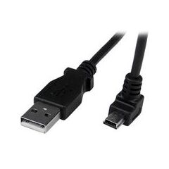 StarTech.com 2m Mini USB Cable - A to Down Angle Mini B, image 