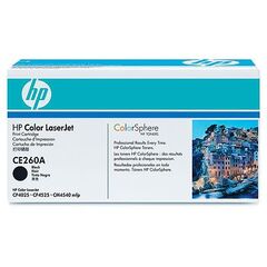 HP 647A / Black / original / LaserJet / toner cartridge (CE260A) / for Color LaserJet Enterprise CM4540, CP4025, CP4525 | CE260A, image 