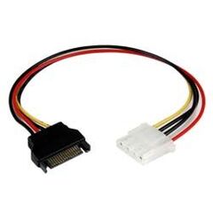 StarTech.com 30CM SATA to Molex LP4 Power Cable Adapter - F/M, image 