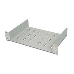 Digitus DN-10 TRAY-1  Rack shelf  light grey, RAL 7035 - 1U - 10", image 