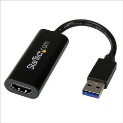 StarTech.com Slim USB 3.0 to HDMI External Video Card Multi Monitor Adapter, 1920x1200 1080p, image 