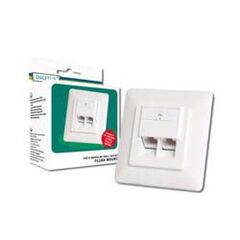 Assmann/Digitus CAT5E MODULAR WALL OUTLET (DN-9001-N), image 